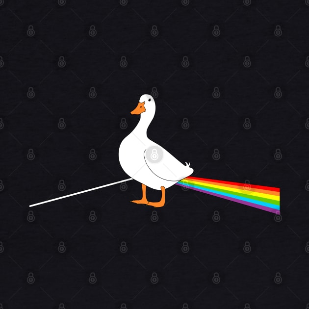 Duck Side of the Moon by BinChickenBaby